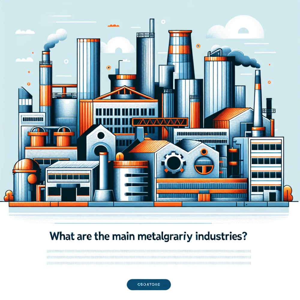 ¿Cuáles son las principales industrias metalúrgicas?